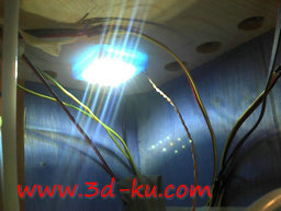 3D打印模型简单的LED灯箱的图片