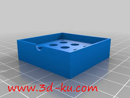 3D打印模型简单的LED灯箱的图片