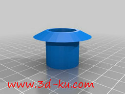 3D打印模型绝缘垫圈的图片