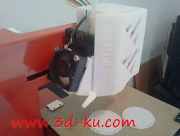 3D打印模型带开关的风障的图片