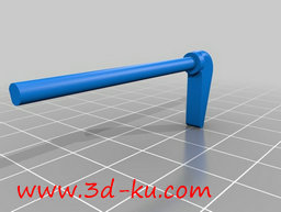 3D打印模型带开关的风障的图片