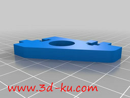 3D打印模型铝直接驱动挤出机的P的图片