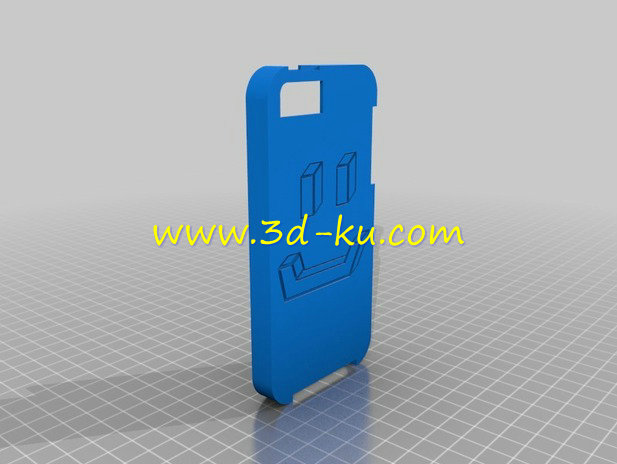 幸福的笑脸iPhon模型的图片1