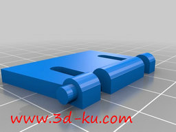 3D打印模型可更换的键盘腿的图片