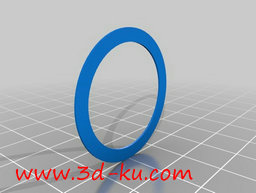 3D打印模型特斯拉涡轮机v2，主的图片