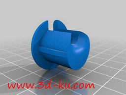 3D打印模型16毫米电缆线孔的图片