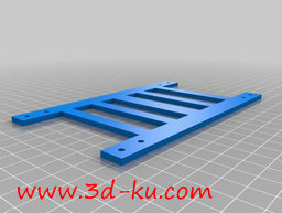 3D打印模型伺服机器人底盘的图片