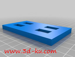 3D打印模型伺服机器人底盘的图片