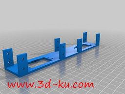 3D打印模型伺服机器人底盘的图片