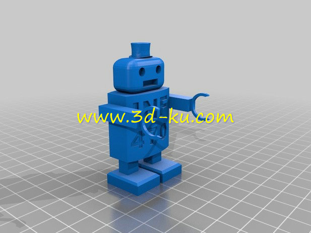 机器人吉祥物模型的图片1