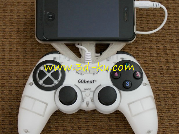 将手柄与iPhone模型的图片1