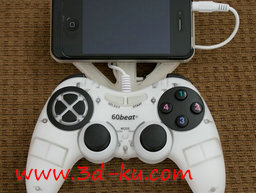 3D打印模型将手柄与iPhone的图片