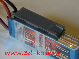 3D打印模型Gaui X3 电池托盘的图片