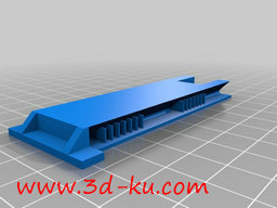 3D打印模型Gaui X3 电池托盘的图片