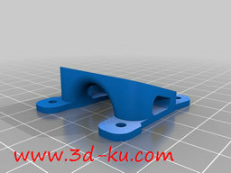 3D打印模型高清镜头保护支架的图片