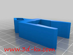 3D打印模型柔性床灯夹持器的图片