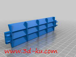 3D打印模型空调外部顶板的图片