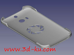 3D打印模型HTC one M8 手机壳的图片
