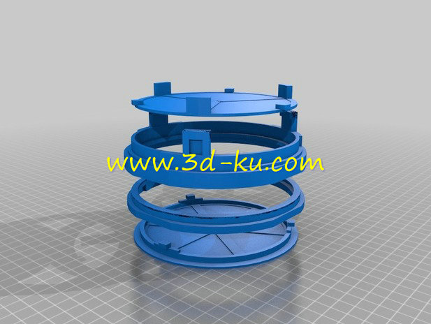 太阳能望远镜镜头盖模型的图片2