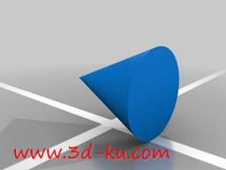 3D打印模型圆锥钻头的图片