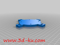 3D打印模型半圆形锅盖灯帽的图片