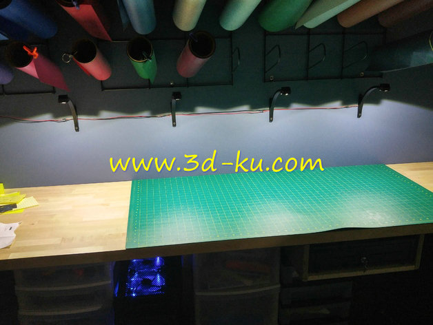 扩展式LED壁挂灯模型的图片1