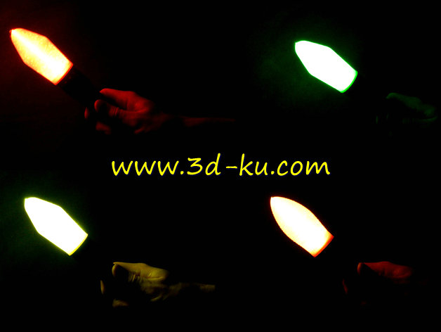 LED Lenser手电筒扩散器模型的图片1