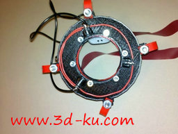 3D打印模型虹膜指示灯的图片