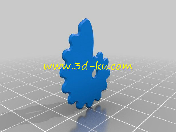 吉他拨片模型的图片2