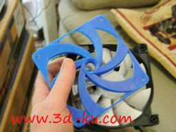 3D打印模型120mm风扇的图片
