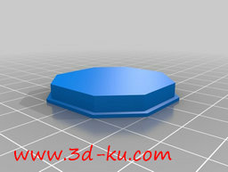 3D打印模型带开关的小喇叭的图片