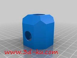 3D打印模型带开关的小喇叭的图片