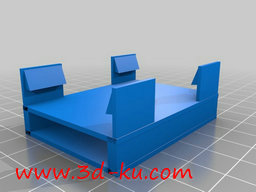 3D打印模型树莓派电池盒的图片