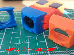 3D打印模型Runcam2镜头保护的图片