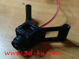 3D打印模型摄像头支架的图片