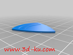 3D打印模型吉他之拨片的图片