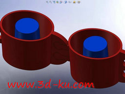 3D打印模型冰块制作器的图片