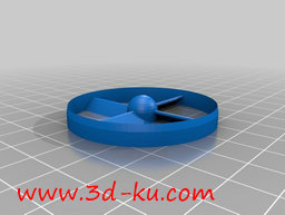 3D打印模型冷却扇扇叶的图片