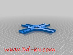 3D打印模型四旋翼无人机支架的图片