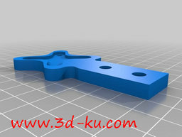 3D打印模型四旋翼无人机支架的图片