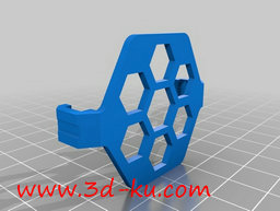 3D打印模型带四个螺旋桨的直升机的图片