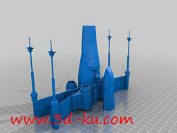 3D打印模型X 翼战斗机的图片