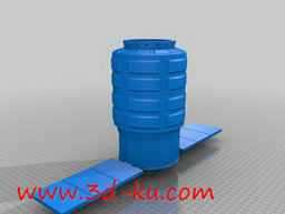 3D打印模型标准的天鹅座航天器的图片