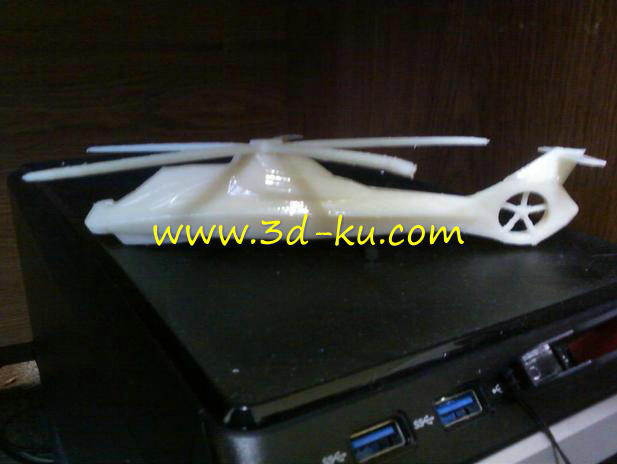 隐形科曼奇直升机模型的图片1