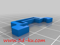 3D打印模型四角飞行器的主构架制成的飞行器的图片