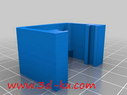 3D打印模型一款四角飞行器的主构的图片
