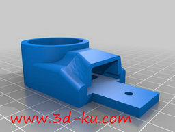 3D打印模型一款四角飞行器的主构的图片