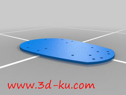 3D打印模型一款飞行器外支架的图片