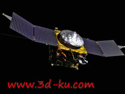 3D打印模型美国MAVEN卫星的图片