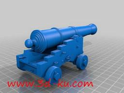 3D打印模型海军炮的图片